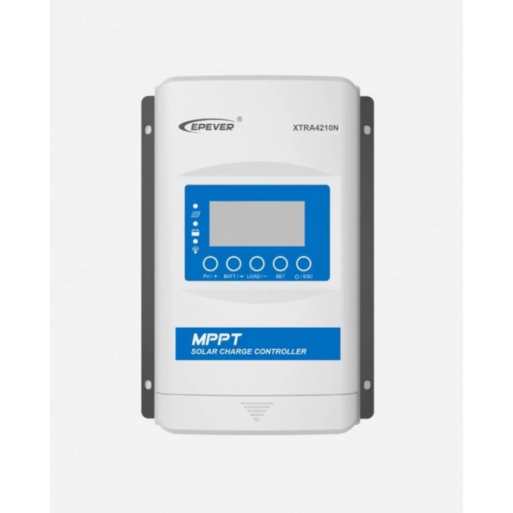 1 - Controlador de carga MPPT 40A Epever Epsolar XTRA 12V / 24V 100V Series Display Camper